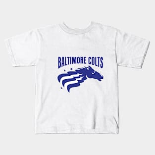 Original Baltimore Colts CFL Football 1995 Kids T-Shirt